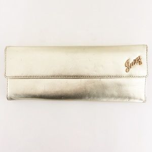 Juicy Couture Gold Metallic Clutch